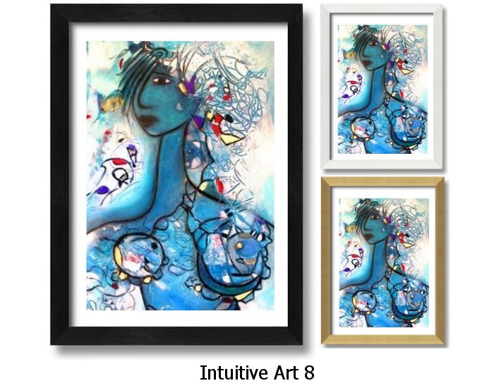 Intuitive Art Framed Print